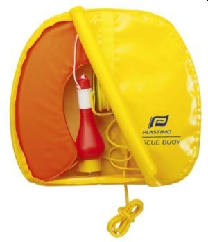 Rescue Buoy® gelb mit Licht