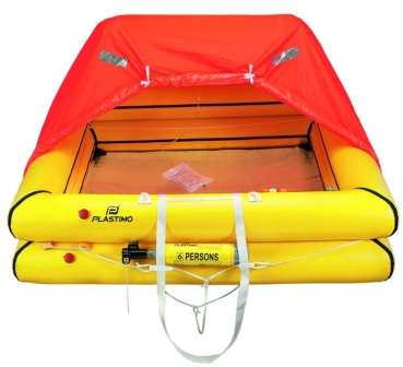 Rettungsinsel CRUISER für 6 Personen, ORC - Tasche