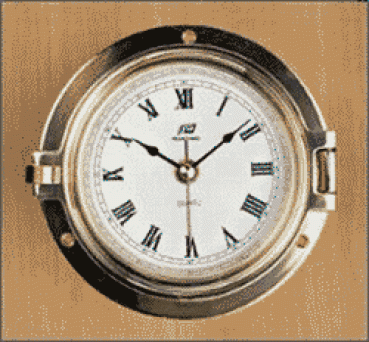 4,5 ZOLL UHR MESSING