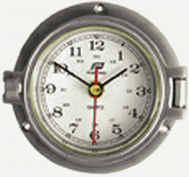 3 ZOLL UHR CHROM MATT