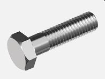 5 STK SECHSKANTSCHRAUBE M4 40MM