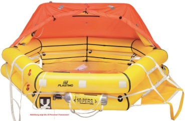 Rettungsinsel TRANSOCEAN für 12 Personen Container, Versorgungspaket