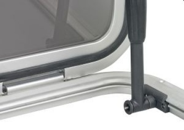 Decksluke aus Aluminium/ Acryl 481 x 481mm