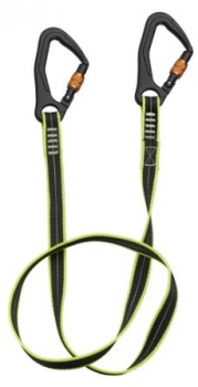 Lifebelt 1,5m mit 2 Haken flach