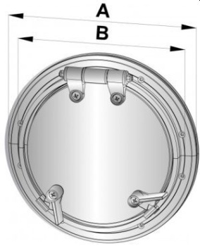 Bullauge Typ PW (198mm x 174mm)
