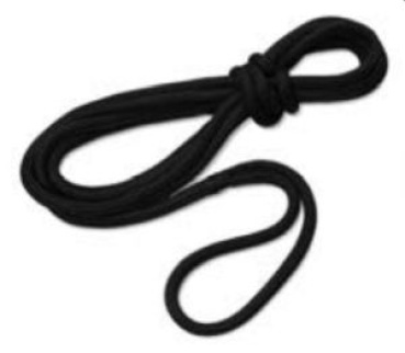 TAIFUN®-Festmacher von Seilflechter 12mm, 12m schwarz