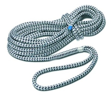 TAIFUN®-Festmacher von Seilflechter 14mm, 8m schwarz/weiß