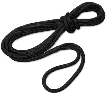 TAIFUN®-Festmacher von Seilflechter 14mm, 8m schwarz