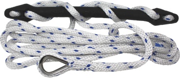 Leine mit Ruckdämpfer von Seilflechter 14mm 4m