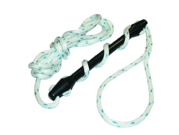 Leine mit Ruckdämpfer von Seilflechter 14mm 4m