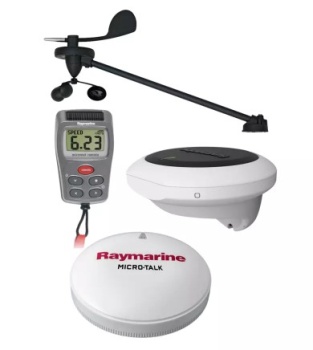 i70s kabelloses Wind-System (vertikal) mit DST810, Heading-Sensor und Backbone-Kit