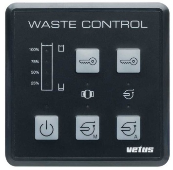 Vetus Schmutzwasserkontrolpanel
