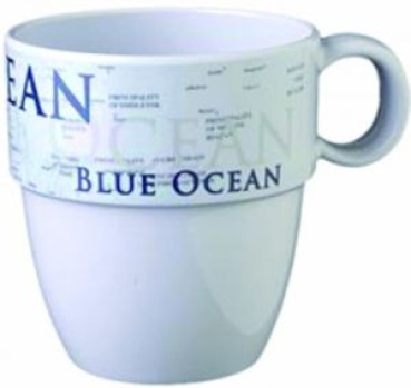 Blue Ocean Henkelmug 30 cl