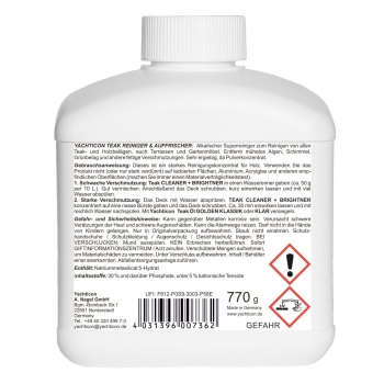Teak Cleaner + Brightner 770 g