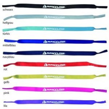 Brillenband Neopren gelb