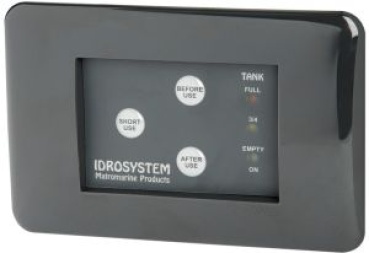 Schalttafel serienmäßig zu allen SILENT Toiletten