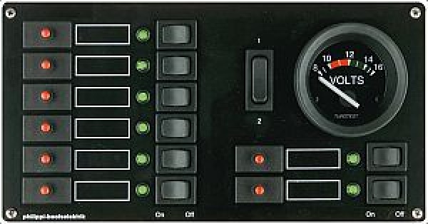 Philippi STV 118-12V 8 Stromkreise