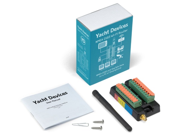 Yacht Devices NMEA-0183 WI-FI Router YDWR-02
