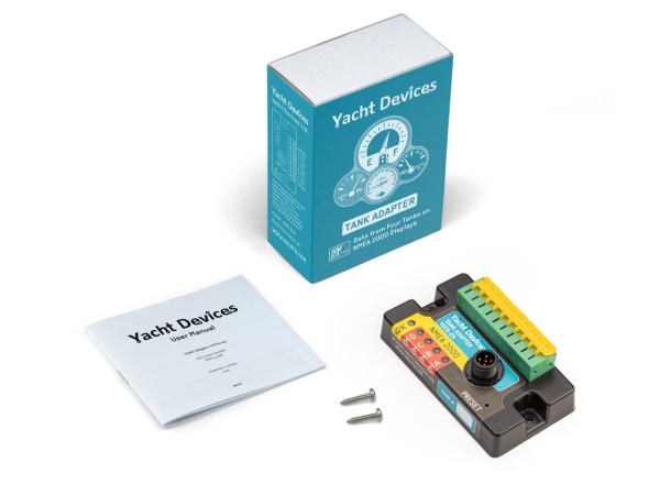 Yacht Devices NMEA 2000 Tank Level Adapter YDTA-04N, NMEA 2000 Anschluss