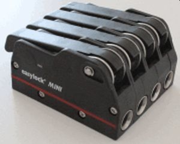 Fallenstopper Easylock Mini vierfach grau