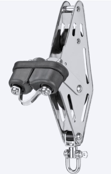 Violinblock mit Schotklemme, Wirbel Ø: 12mm