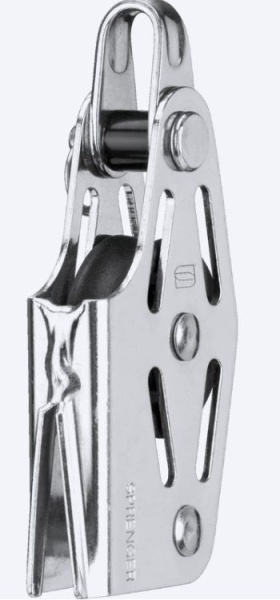 V - Klemmenblock mit Hundsfott, Bügel (demontierbar) Ø: 6mm