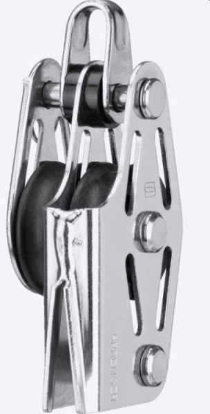 V - Klemmenblock mit Hundsfott, Bügel (demontierbar) Ø: 6mm