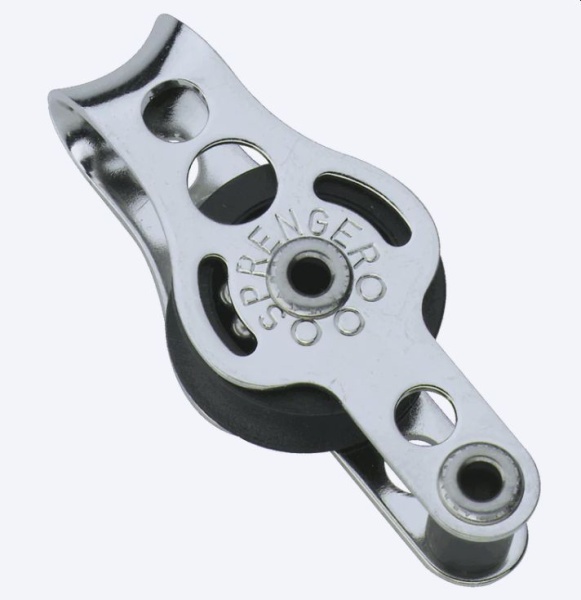 Block mit Hundsfott, durchgehendem Bügel 6mm