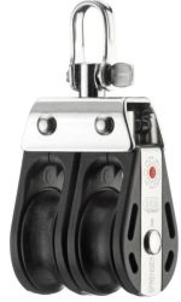 Doppelblock mit Arretierset (demontierbar) - 8mm (Kugellager)