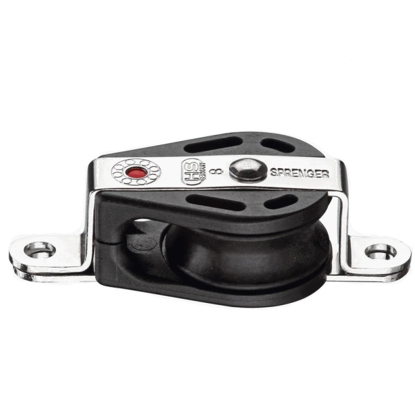 Liegeblock S-Serie Kugellager, 1 Rolle - 8 mm