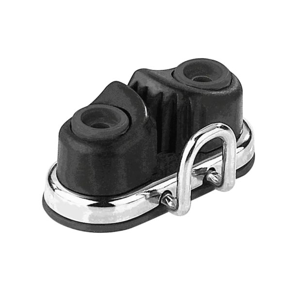 Schotklemme HT08 mit Edelstahl-Grundplatte und Schotführung, 3-6mm