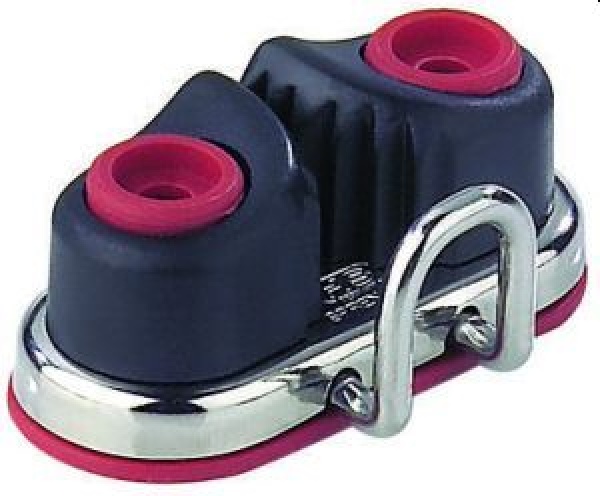 Schotklemme HT08 mit Edelstahl-Grundplatte und Schotführung, 3-6mm