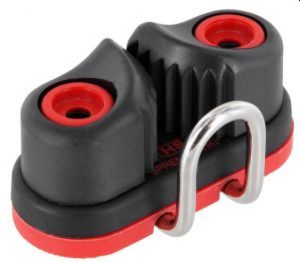 Schotklemme HT13 komplett mit Führung VOR der Klemme, 8-13mm