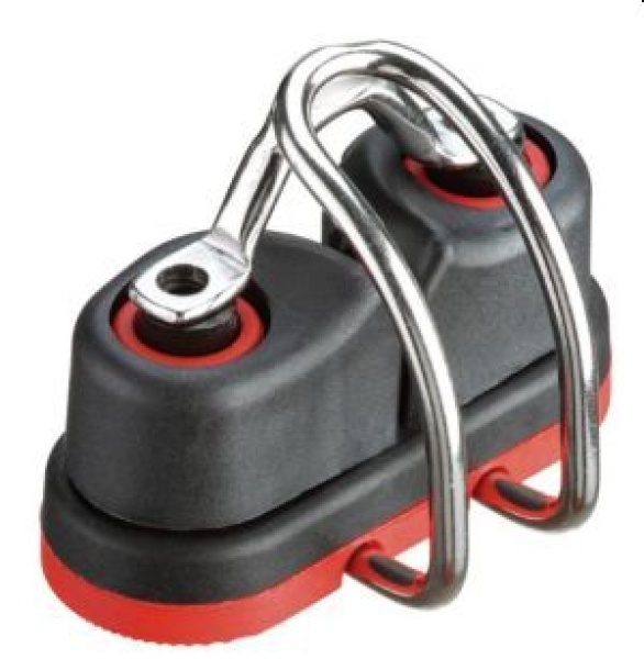 Schotklemme HT13 komplett mit Spezialführung, 8-13mm