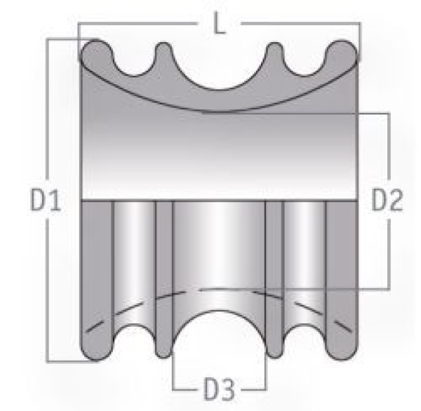 TyeTec® Hauls Schotbeiholer 60 x 52mm