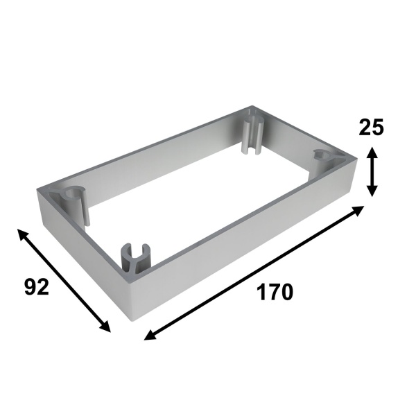 Distanzstück für Lagun Halteplatte Aluminium