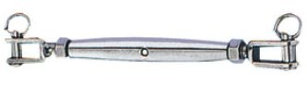 Wantenspanner m. zwei festen Gabeln AISI 316 6 mm