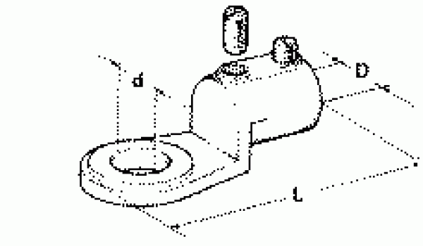 Klemmver.f.Batteriekabel 25 mm²