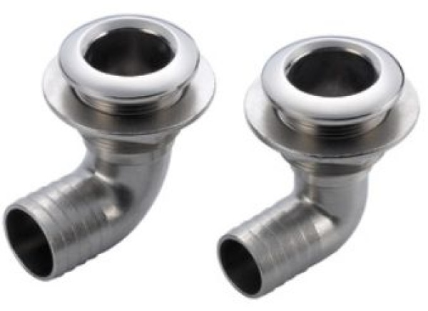 Borddurchlass gewinkelt 90° 1"1/2 x 32 mm