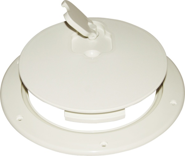 Inspektionsbodenluke RAL 9010 265 x 215 mm