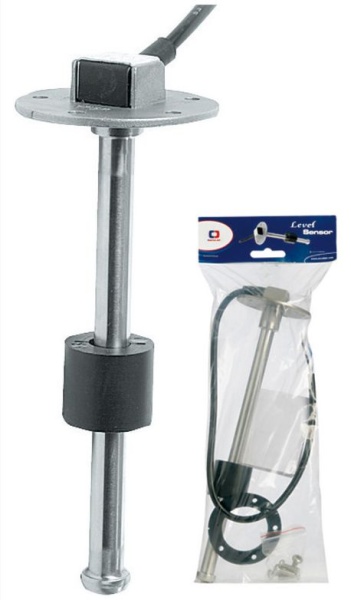 Vertik. Standsanzeiger VA-Stahl 316 240/33 40 cm