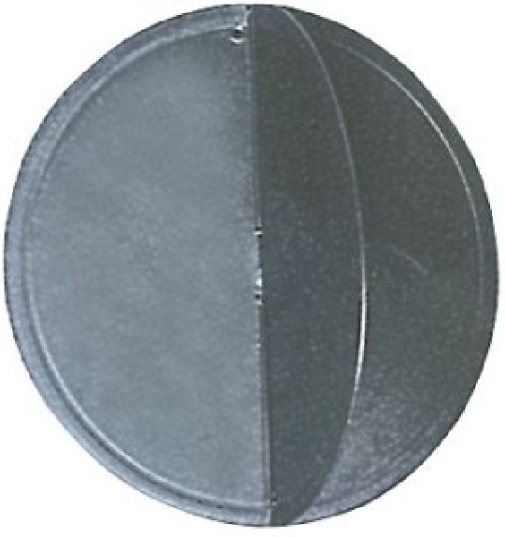 Signalball aus schwarzem Polycarbonat