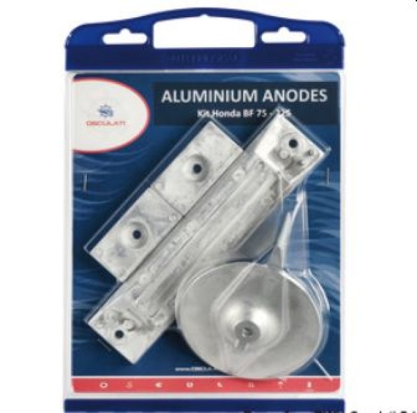 Anoden-Set Aluminium Honda Außenborder 75/225 PS
