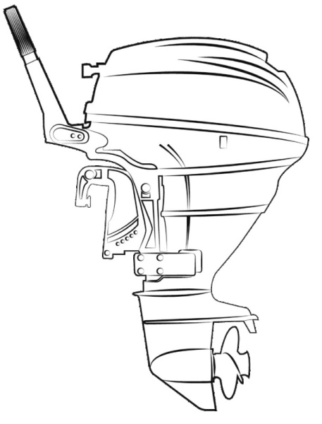 Motorabdeckung aus Stoff 55x33x45 cm 300D - Zusatzbild 1