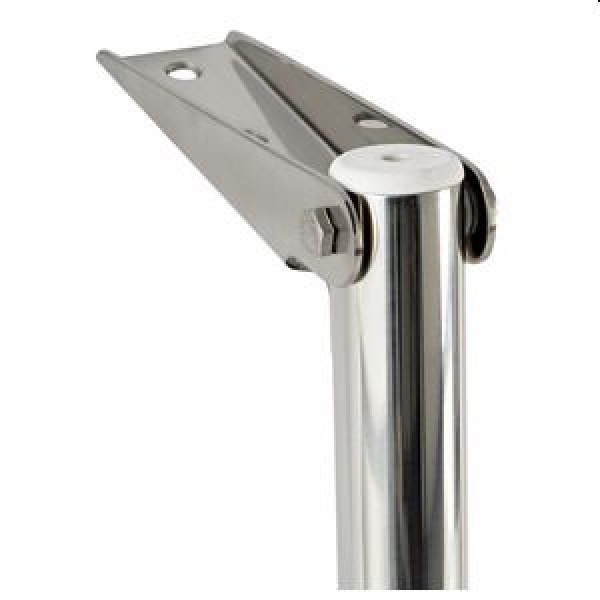 Teleskopbadeleiter, breit AISI316 3-stufig