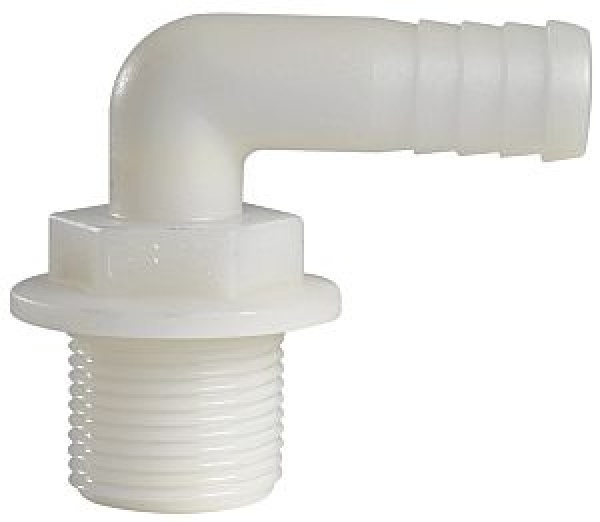Schlauchanschluss 1"1/2 x 38 mm 90° abgewinkelt