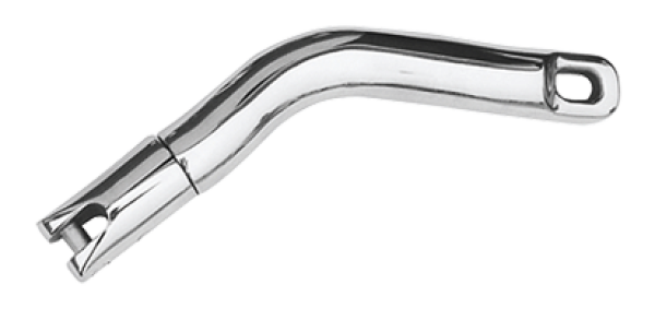 NIRO Gebogener Ankerwirbel Modell Force, Kette Ø6-8mm