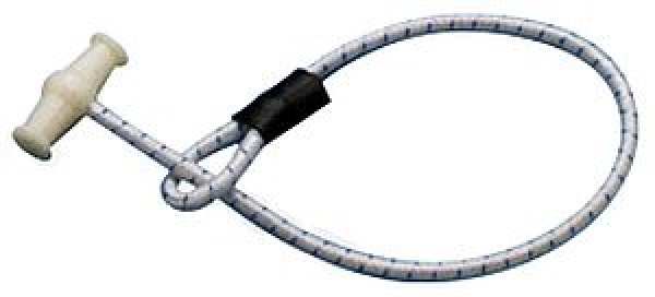 Segelzeising mit Kunststoff Knebel, L=350mm, Ø6mm