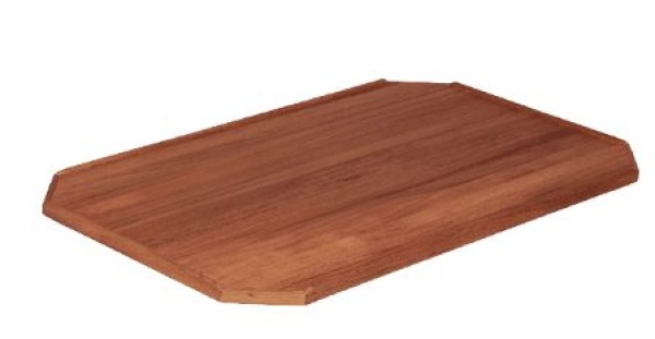 Teak-Tischplatte Venice 48x77cm