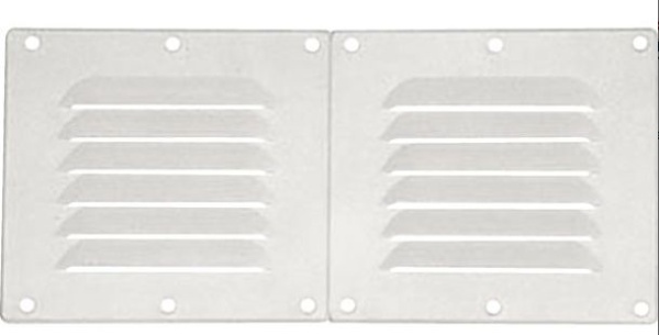 LUEFTUNGSGITTER TRENNBAR  WEISS 255X115